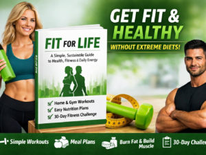 Fit for Life: A Beginner’s Guide to Health & Fitness, Weight Loss, Home Workouts, Nutrition & 30-Day Challenge